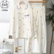 2025 Modal Maternity Pajamas with Breast Pads, Maternity Pajamas, Nursing Clothes, Summer Pregnancy and Postpartum Breastfeeding Home Clothes Set