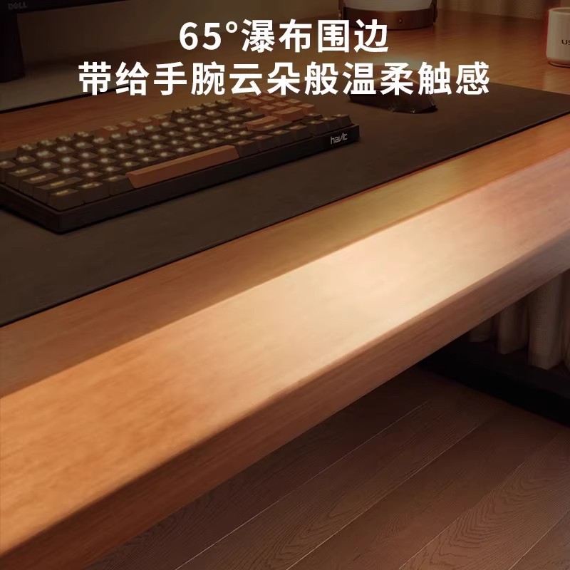 Mesa de juego de madera maciza mesa de computadora doble escritorio dormitorio de dos personas escritorio de escritorio largo