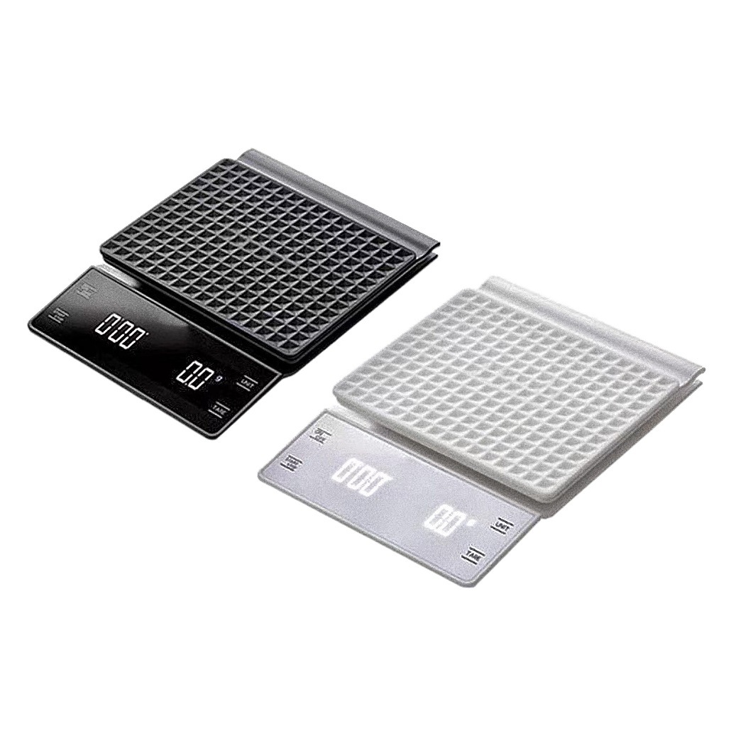 LED touch charging coffee scale household intelligent electronic scale with timing baking factory wholesale cross-border