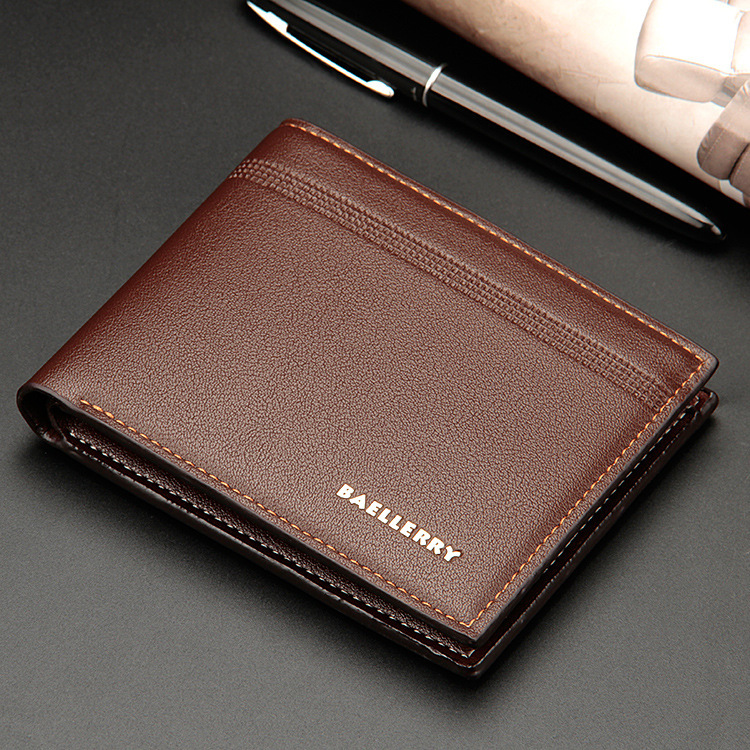 Men's Solid Color Pu Leather Open Wallets display picture 6