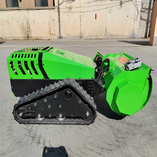 Customized Pure Electric Lawn Mower All-Terrain Multi-Function Remote Control Crawler Gasoline Small Lawn Mower
