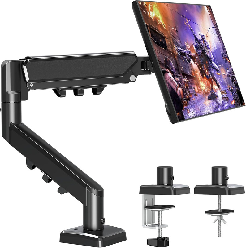 2-10kg Large Load-Bearing Dual-Screen Computer Monitor Stand Rotating Desktop Air Pressure Stand Amazon Hot Product