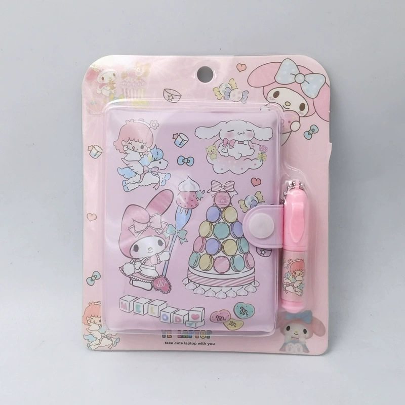 Nezha 2 Demon Boy Nao Sea Student Sanrio Juego de notas creativas alrededor de dibujos animados lindo libro de cuentas de mano portátil