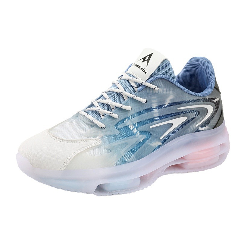 Scarpe da running uomo ammortizzate con cuscinetto aria nero_voghion.com