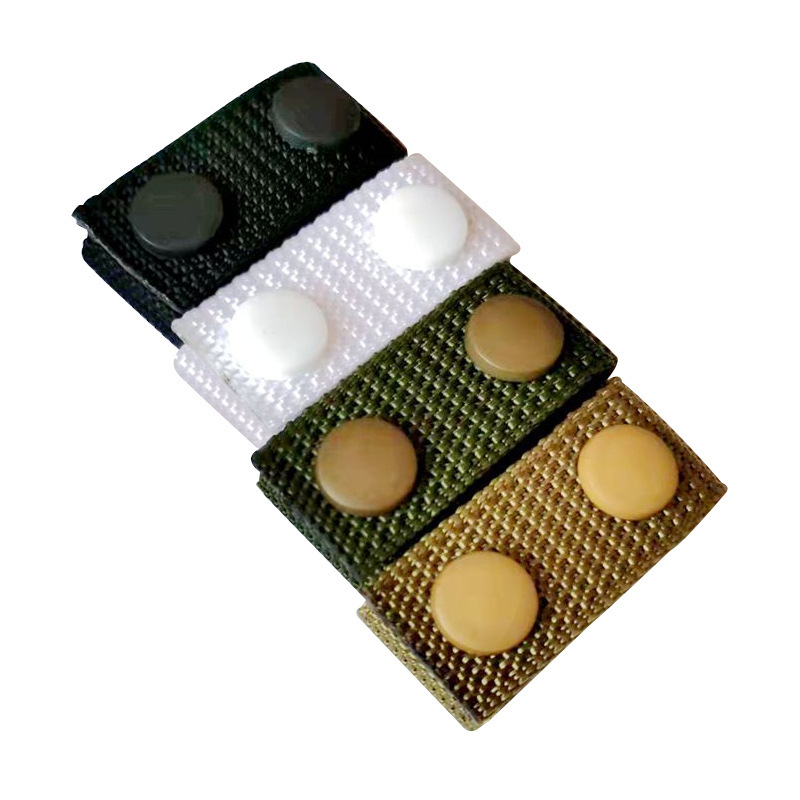 Tactical Belt 5cm 5.5cm Ring Duty Equipment Pendant Belt Snap Buckle Fixed Buckle Convenient Four-Button Lock Ring