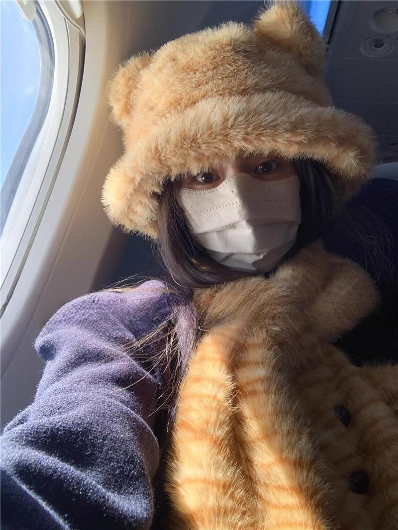 2024 Nuova piccola sciarpa pelosa per donna, autunno e inverno, di alta qualità, caldo collo di tigre, motivo leopardato_voghion.com