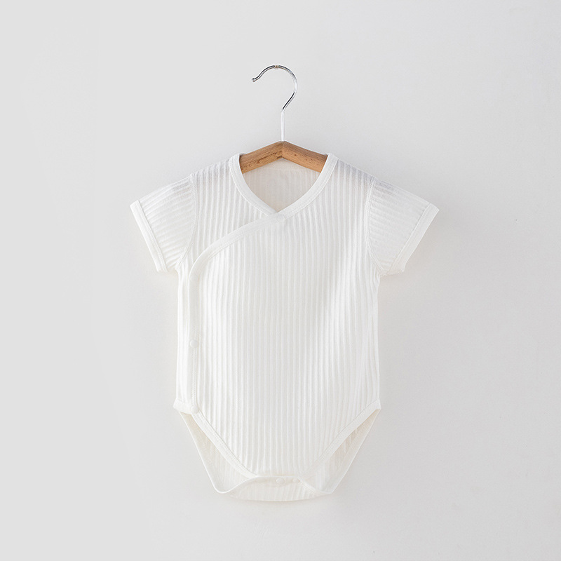 Bebé recién nacido vaina algodón recién nacido bebé primavera y otoño invierno ropa manga larga tocando fondo sin hueso mono mameluco