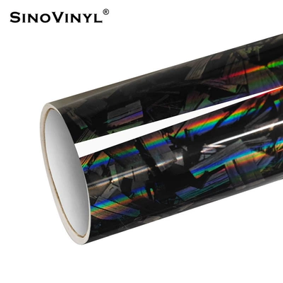 Automotive Film: Fiber Laser Car Color-Changing Film - 15217-m-pet-laser-flower-carbon-silver