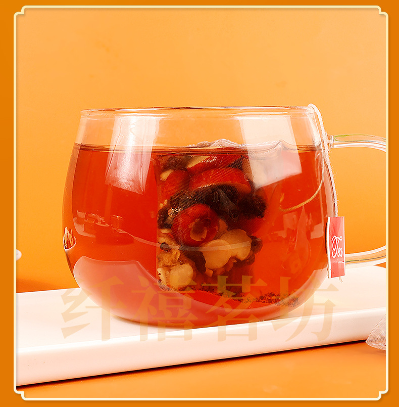 Ginseng Five Treasure Tea Ren Shen Wu Bao Cha 100g Bagged Herbal Wellness Tea for Daily Brewing specifications