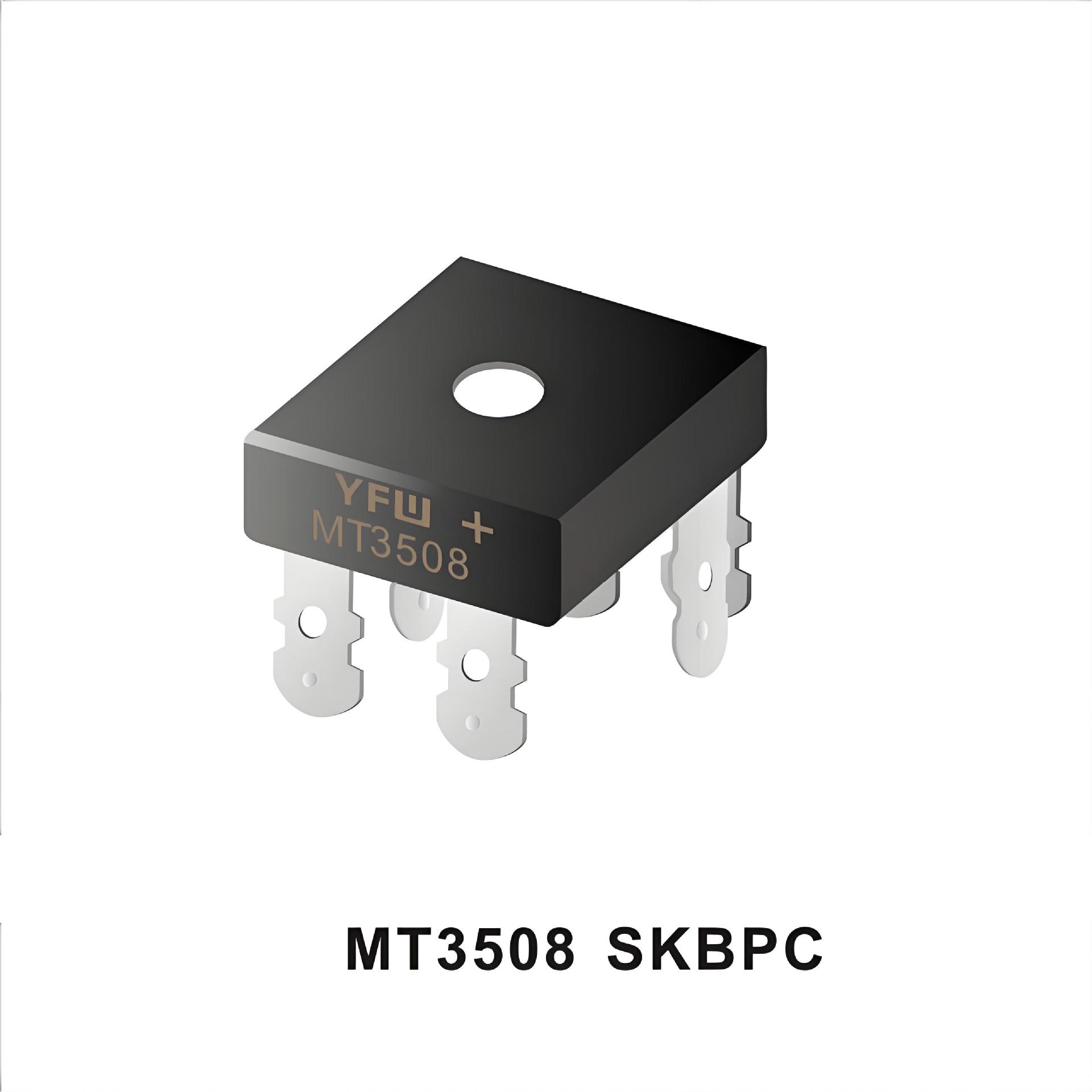 三相整流桥堆 MDS100-16 M08 封装印字 YXW MDS100-16 佑芯微