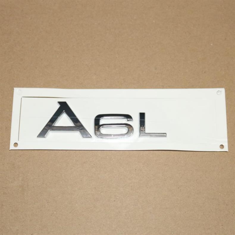 Suitable for Audi A6L models from 2005 to 2011; rear trunk lid; FAW Audi emblem, car logo, and engine displacement label