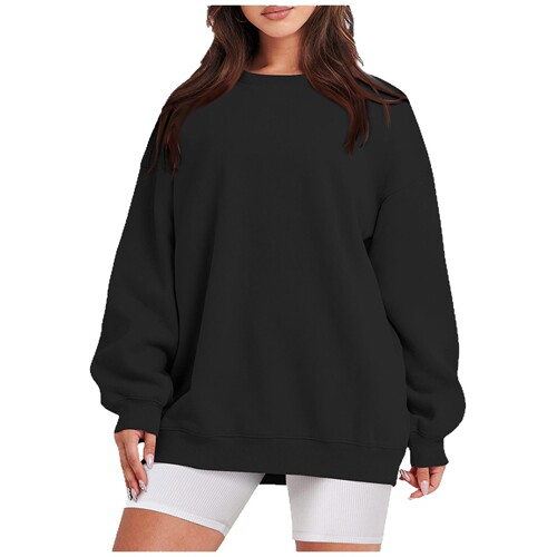 2025 Ladies Round Neck Casual Fashion Long Sleeve O-Neck T-Shirt