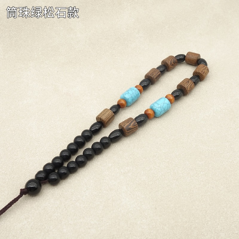 ④ Big beads green loose