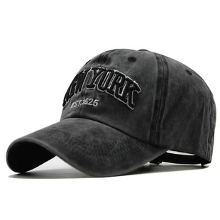 Cross-border explosions a generation of washed denim baseball cap children embroidered NEW YORK Sun hat men's cap