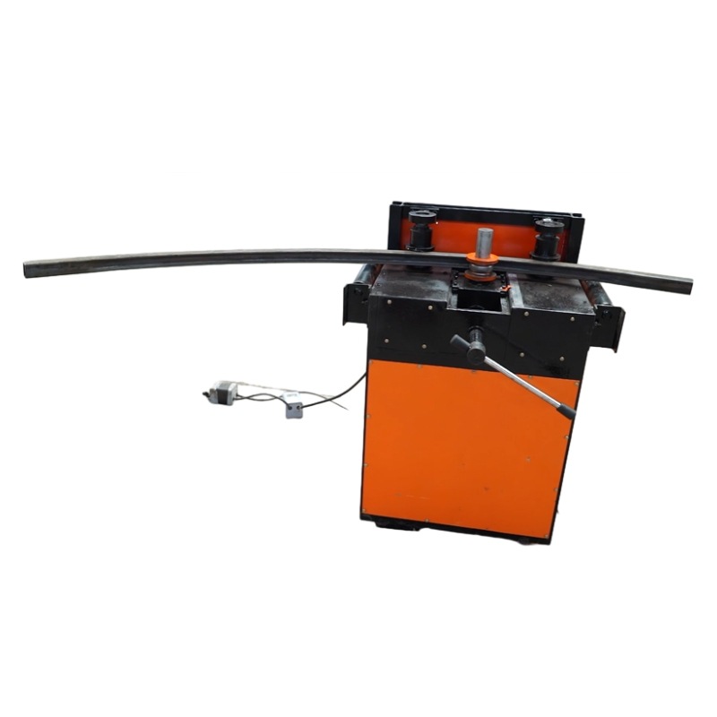 máquina de arco de plataforma eléctrica de tubería de acero máquina de doblar tubería de invernadero de verduras arqueada pequeña máquina de doblar tubería cuadrada