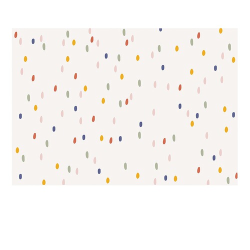 INS cream style imitation cashmere carpet colorful polka dot non-slip water-absorbent carpet full-cover insulation living room carpet full-cover