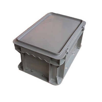 EU物流箱，底部加强设计承载力强，可选印字服务