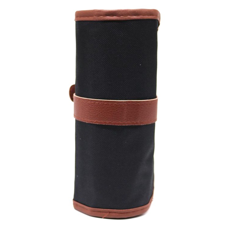 Comercio al por mayor de la lona de la pluma cortina 24/36/48/72 agujero de gran capacidad de la caja de lápiz de la lona del bosquejo lápiz de color bolsa de papelería de pintura