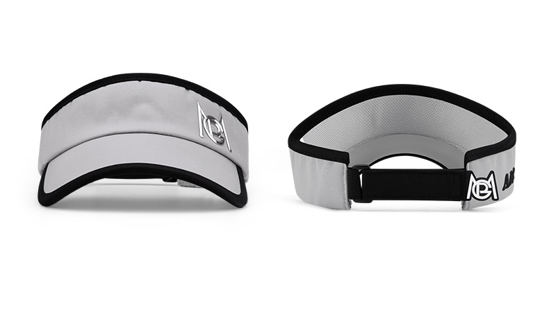 Mũ golf không đỉnh PGM chống nắng nam thoáng khí hút ẩm — MZ045-Đen Trắng, MZ045-màu xám đen, MZ045-in màu đen trắng, Mz040-trắng Đen chi tiết 13