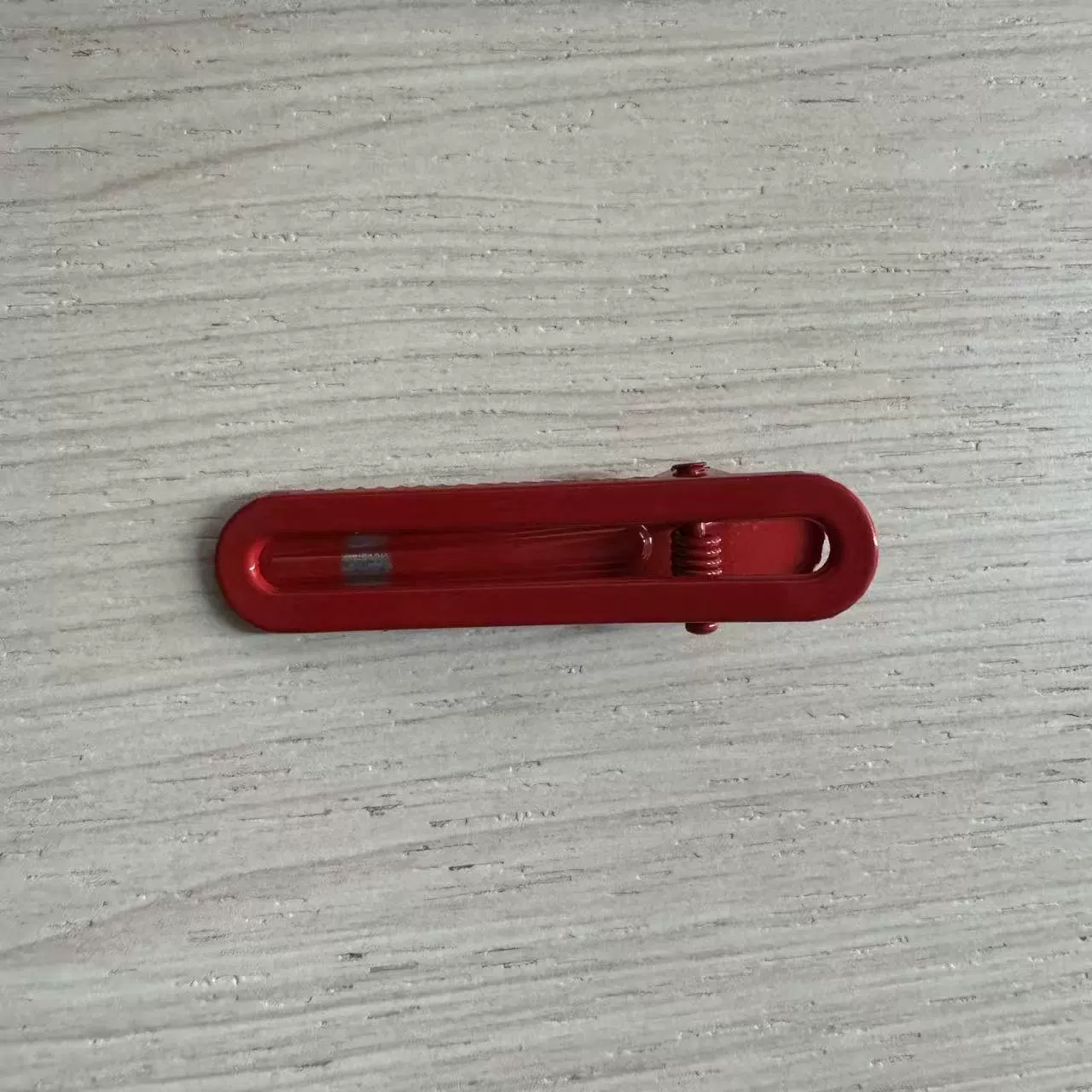 Новый год/Рождество INS, красная пятиугольная звезда-удачи, заколка BB, для чёлки, фиксатор ломких волос