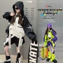 女童拼色新款秋季裤子