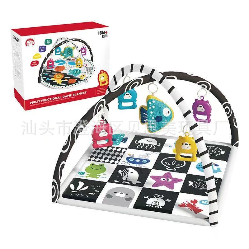 Alfombrilla de gatear multifuncional para bebés Alfombrilla de juego para niños engrosada Alfombrilla de piso anti-caída Alfombrilla de gatear para carpas para niños Educación temprana