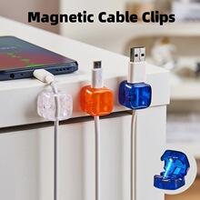 TEMU���R�d�羳Magnetic Cable Clips��������������������@����