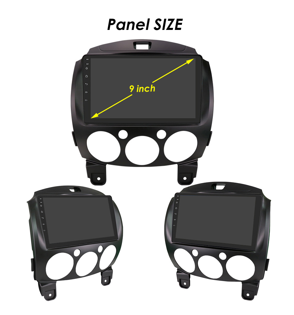 9inch Android Large Screen Suitable for 07-14 Mazda 2 Car Mp5 Intelligent Navigation Gps All-In-One Machine
