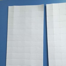 高粘加厚白色圓形海綿膠方形泡沫雙面膠墊防滑減震泡棉腳墊