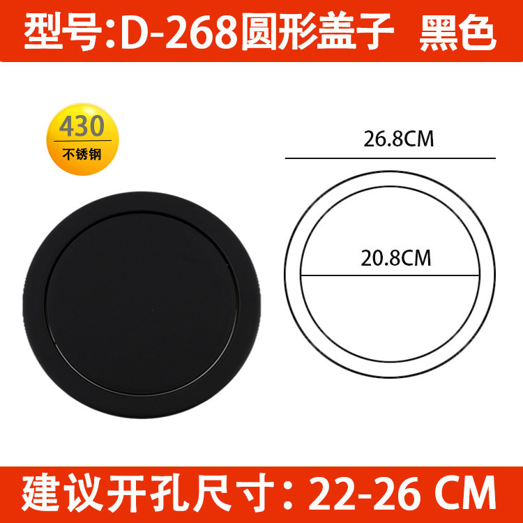 Encimera empotrada cubierta basculante basura puede Flip cubierta de acero inoxidable cubierta basculante cocina lavabo herramientas cubierta oculta