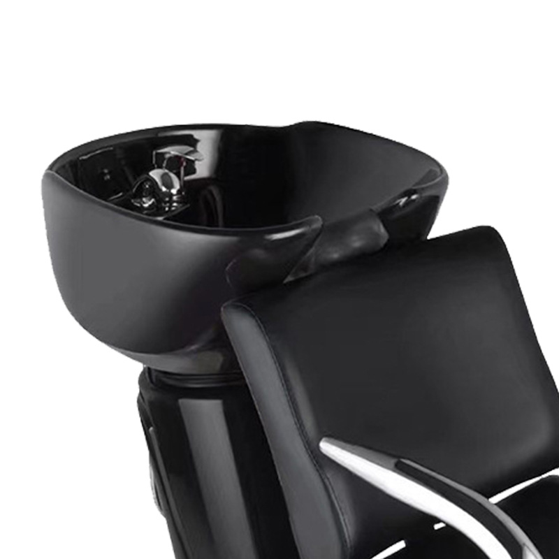 Semi-mentira cama de champú peluquería especial peluquería cama de salón de belleza Champú de cama de lavado Silla de champú de asiento japonés