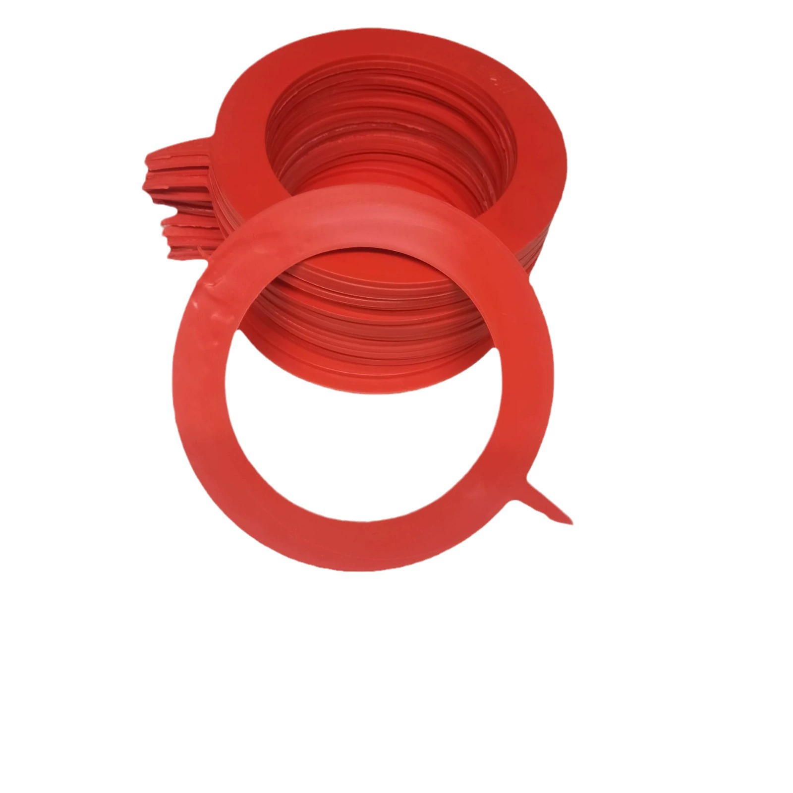 Фланцевая прокладка из ПЭ, фланцевая прокладка для труб, красная уплотнительная прокладка, черная резиновая прокладка из EPDM