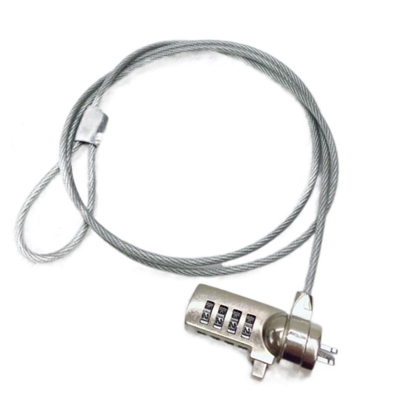 FK1.2 M Contraseña de bloqueo portátil antirrobo cable de bloqueo de la computadora Barra de Internet 1,8 m pequeña cerradura Universal cerradura de la computadora