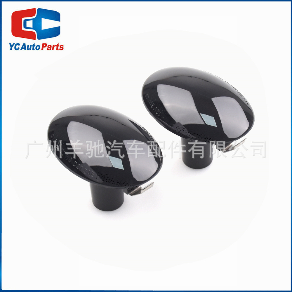 Adecuado para BMW Mini Cooper R55 guardabarros luz LED luz amarilla luz lateral de dirección de agua que fluye
