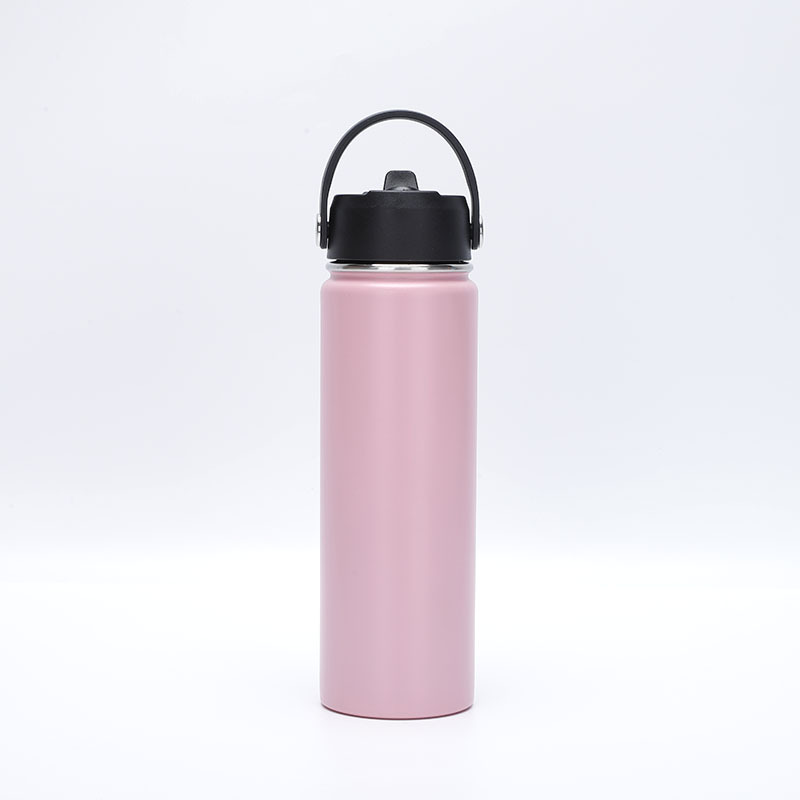 Olla espacial de acero inoxidable 304 transfronteriza, termo portátil de color degradado de gran capacidad, botella de agua deportiva para exteriores