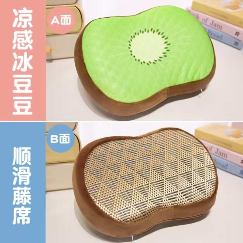 Almohada de Cesta y Espuma de Memoria para Siesta de Doble Cara Sensación Fría para Oficina y Escuela image 6