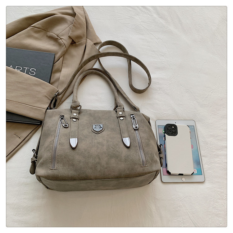 New cross-border foreign trade women's bag 2024 Retro casual handbag, European and American trend single-shoulder crossbody bag, tote bag for women undefined