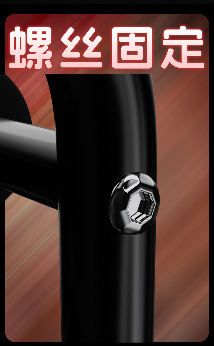 Jiuai SM Sex Chair in Black Iron and Foam, Adult Bondage Furniture — detail image 8