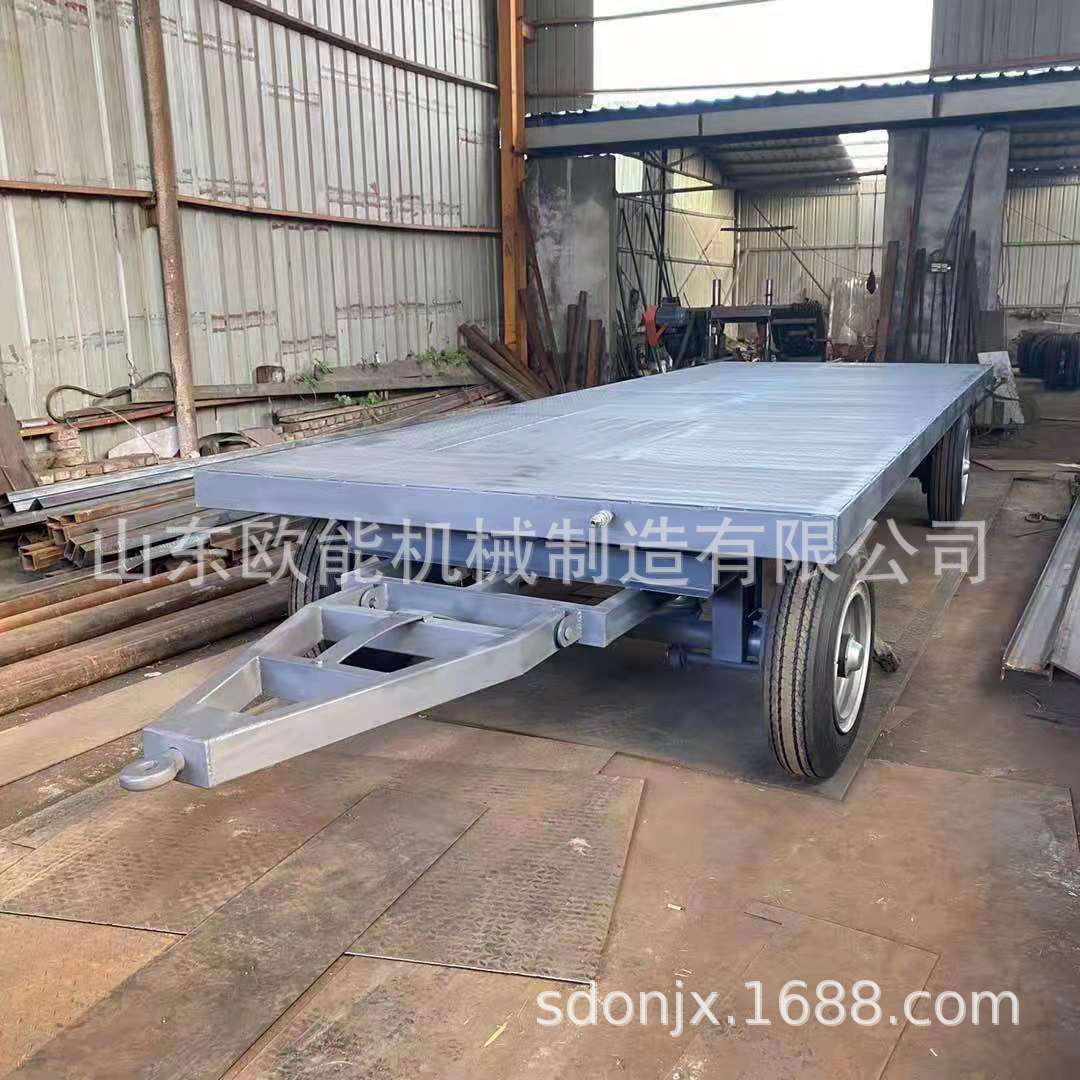 厂区板车牵引挂车平板车重型拖车拖车转运装载机械欧能按需0010装