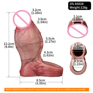 Oralsx Artificial Cover Cross-Border New Product, More Realistic and Powerful Female Physiological Masturbation Device, Fun Stick for Men and Women's Room