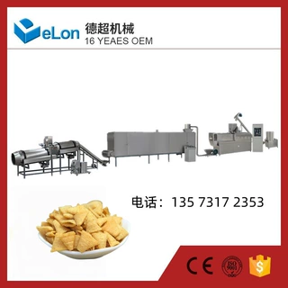 妙脆角生产线  锅巴沙拉加工设备  膨化休闲食品生产机器 膨化机