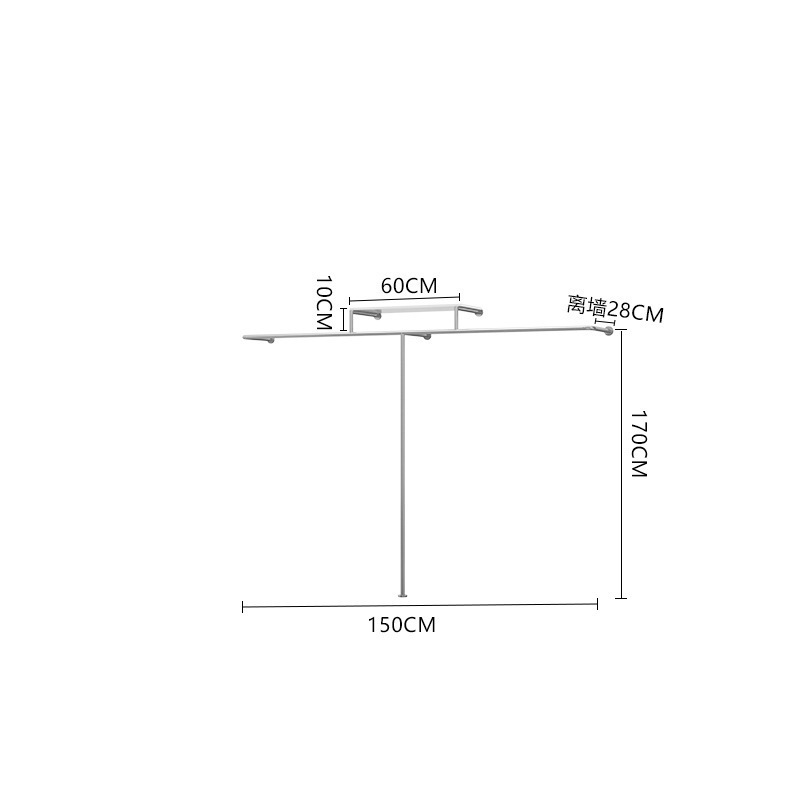 T자형 프레임(플레이트 포함) 150*170*28