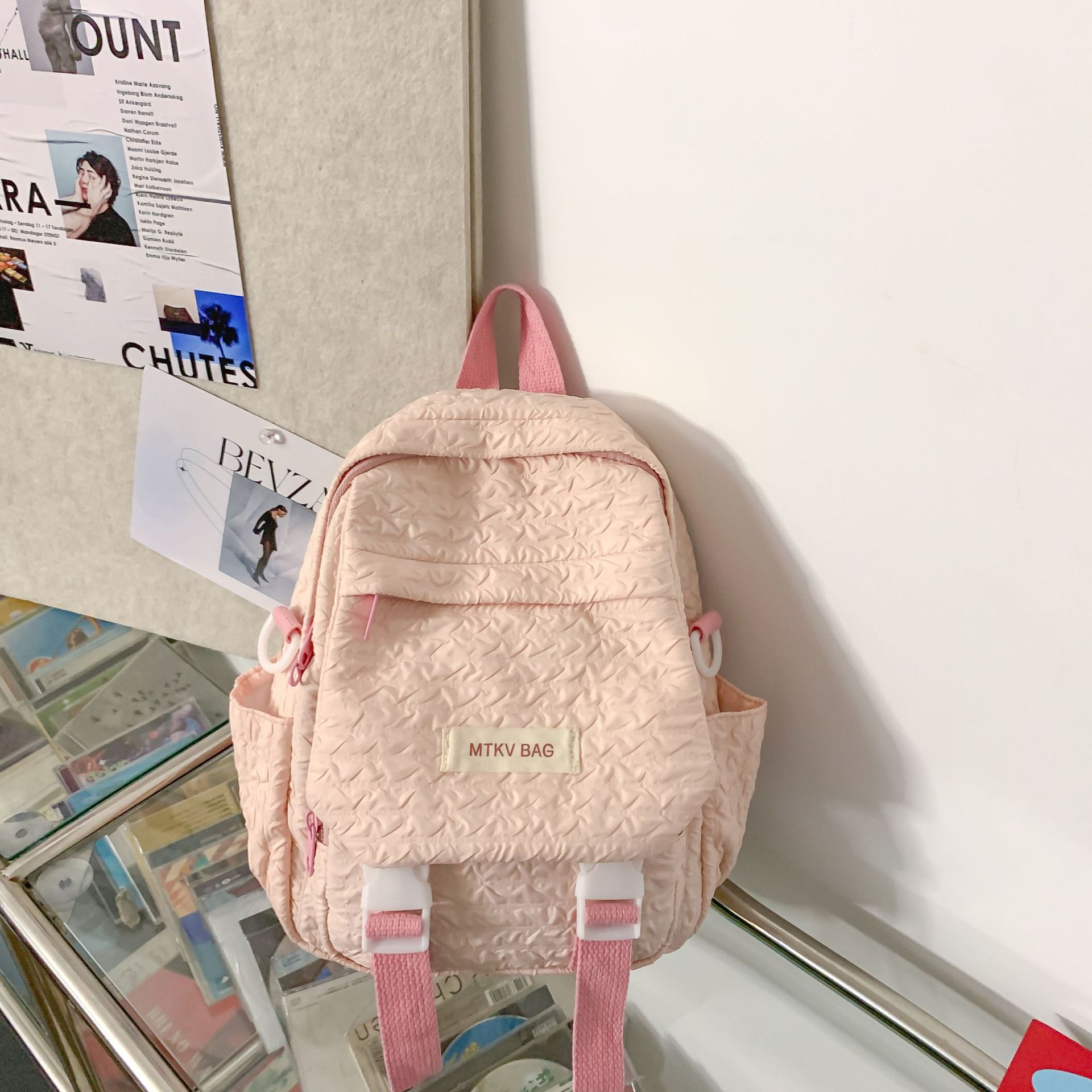 INS style schoolbag hombres y mujeres nueva moda estudiante todo partido mochila de viaje de gran capacidad mochila crossbody multiusos