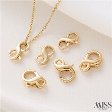14K����ɫ8�����r�ۿ��ۆ��p�_�����B�ӿ�diy�ֹ��Ʒ��β���