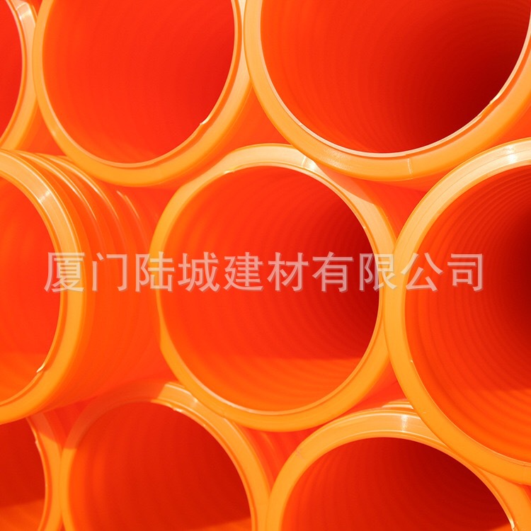 厦门MPP双壁波纹管批发mppMPP双壁波纹电力电缆保护套管抗压