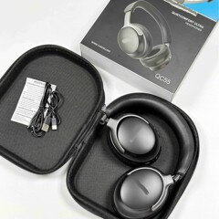 跨境新款适用于QC55ANC头戴式蓝牙降噪耳机运动无线蓝牙耳机外贸