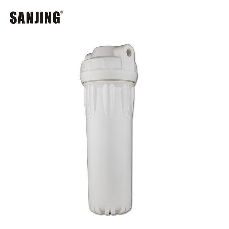 Botella de filtro de hebilla exterior de lujo de 10 pulgadas nuevo material de PP anillo de sello doble a prueba de fugas a prueba de explosiones filtro barril ventas directas de fábrica