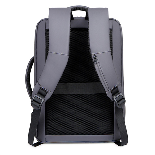 Multifunctional Double Shoulder Bag, Large Capacity Business Casual Men's Laptop Backpack, 15.6-inch Student School Bag Travel Backpack