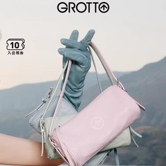 GROTTO 25年新作 ペンホルダーバッグ 通勤 万能ハンドバッグ ショルダー クロスボディ 携帯電話バッグ MINI スモールバッグ