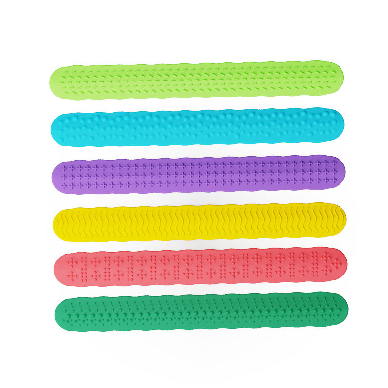 Fidget Toys Slap Bracelets硅胶拍拍圈感官解压玩具Sensory Toys|undefined